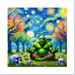 Zen Ogre Posters and Art